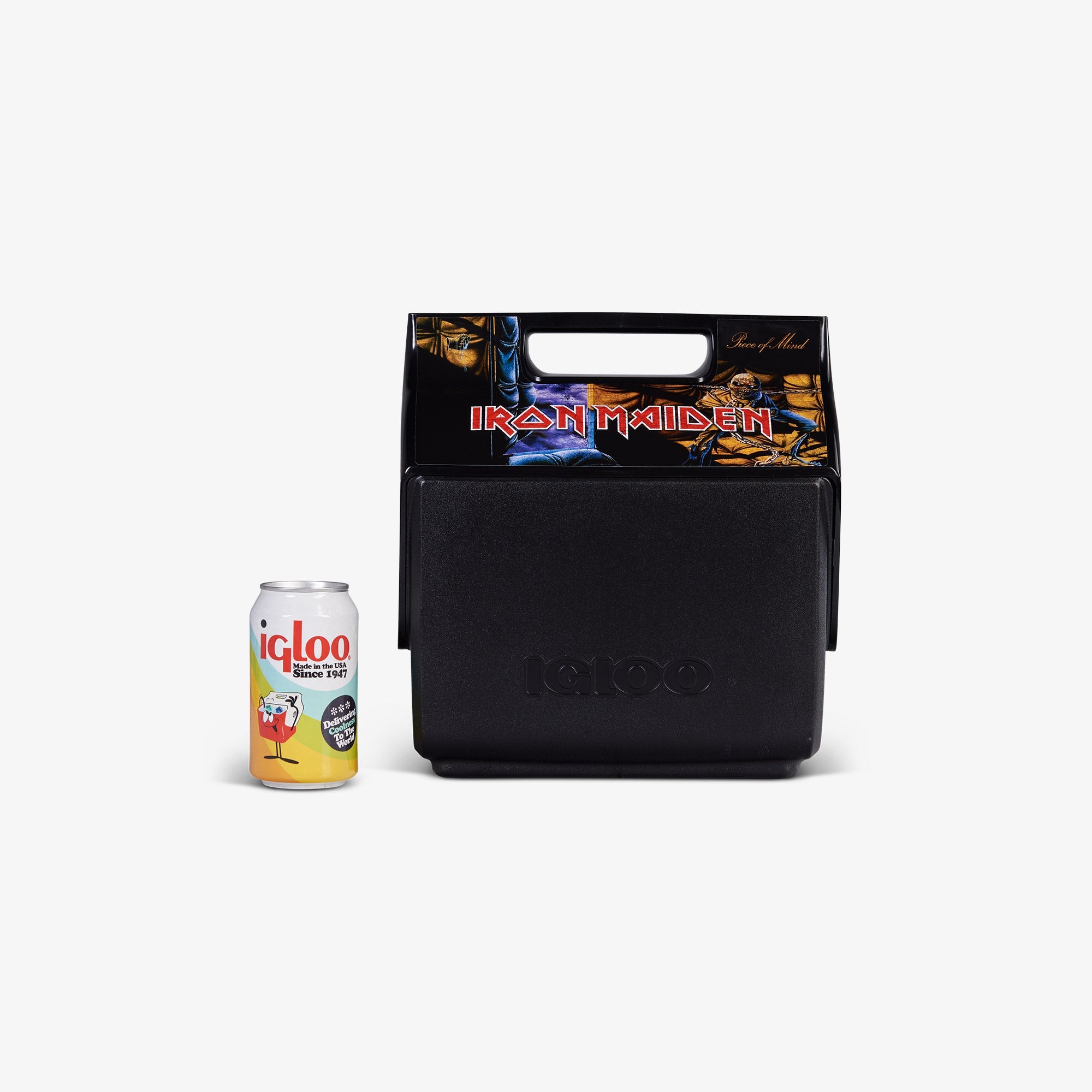 Iron Maiden Piece of Mind Little Playmate 7 Qt Cooler