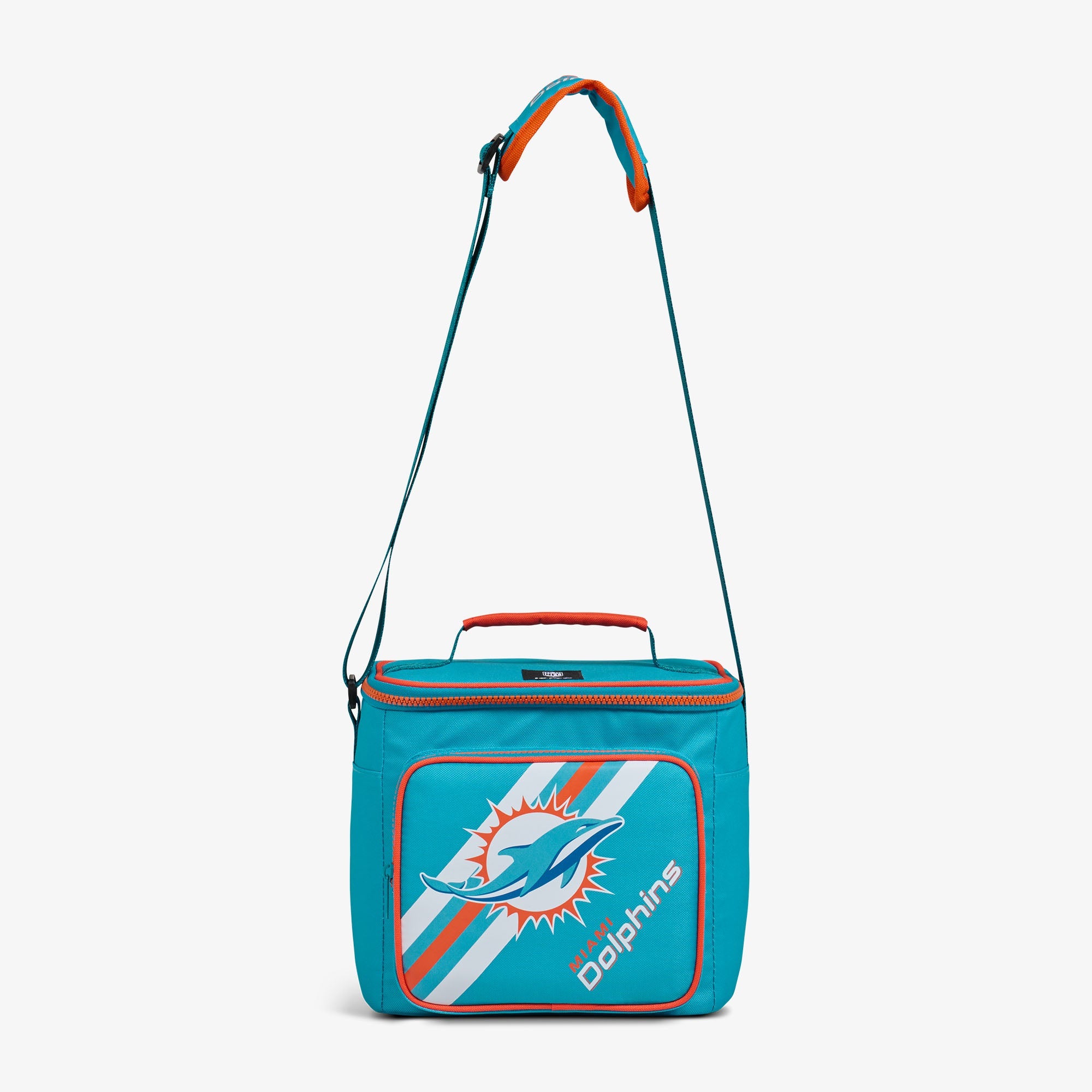 Miami Dolphins Square Lunch Cooler Bag
