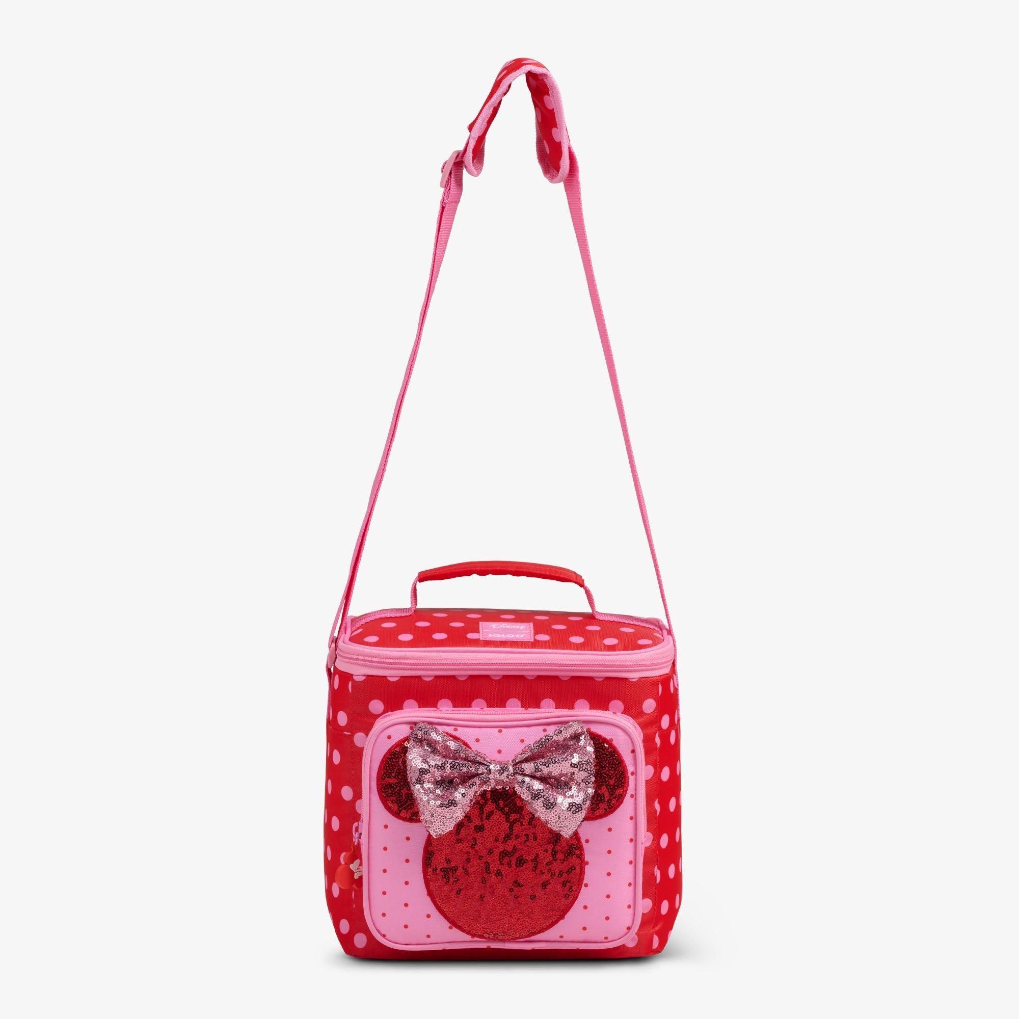 Disney Minnie Mouse Polka Dots Square Lunch Cooler Bag