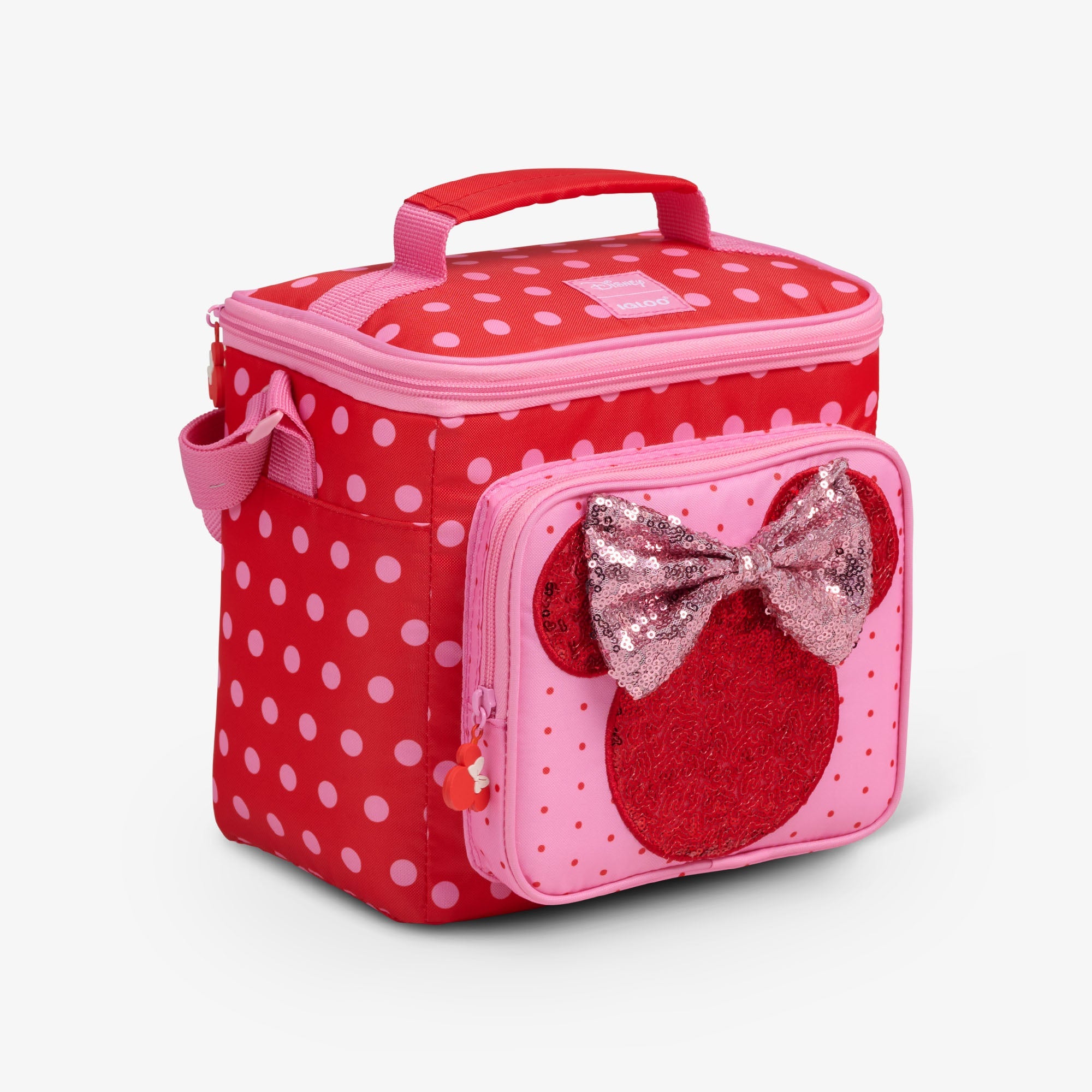 Disney Minnie Mouse Polka Dots Square Lunch Cooler Bag