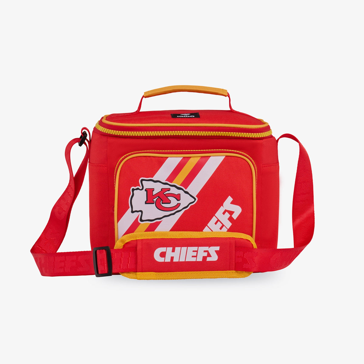 Kansas City Chiefs Square Lunch Cooler Bag
