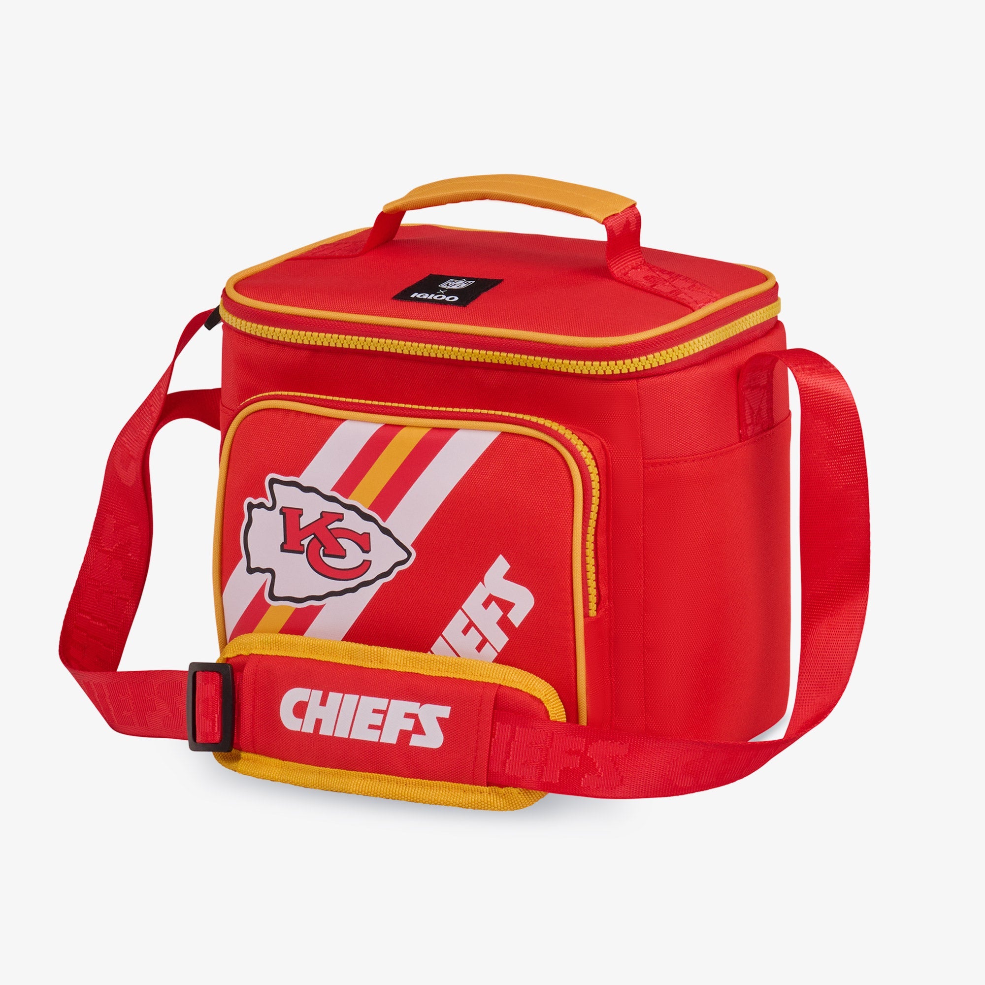 Kansas City Chiefs Square Lunch Cooler Bag
