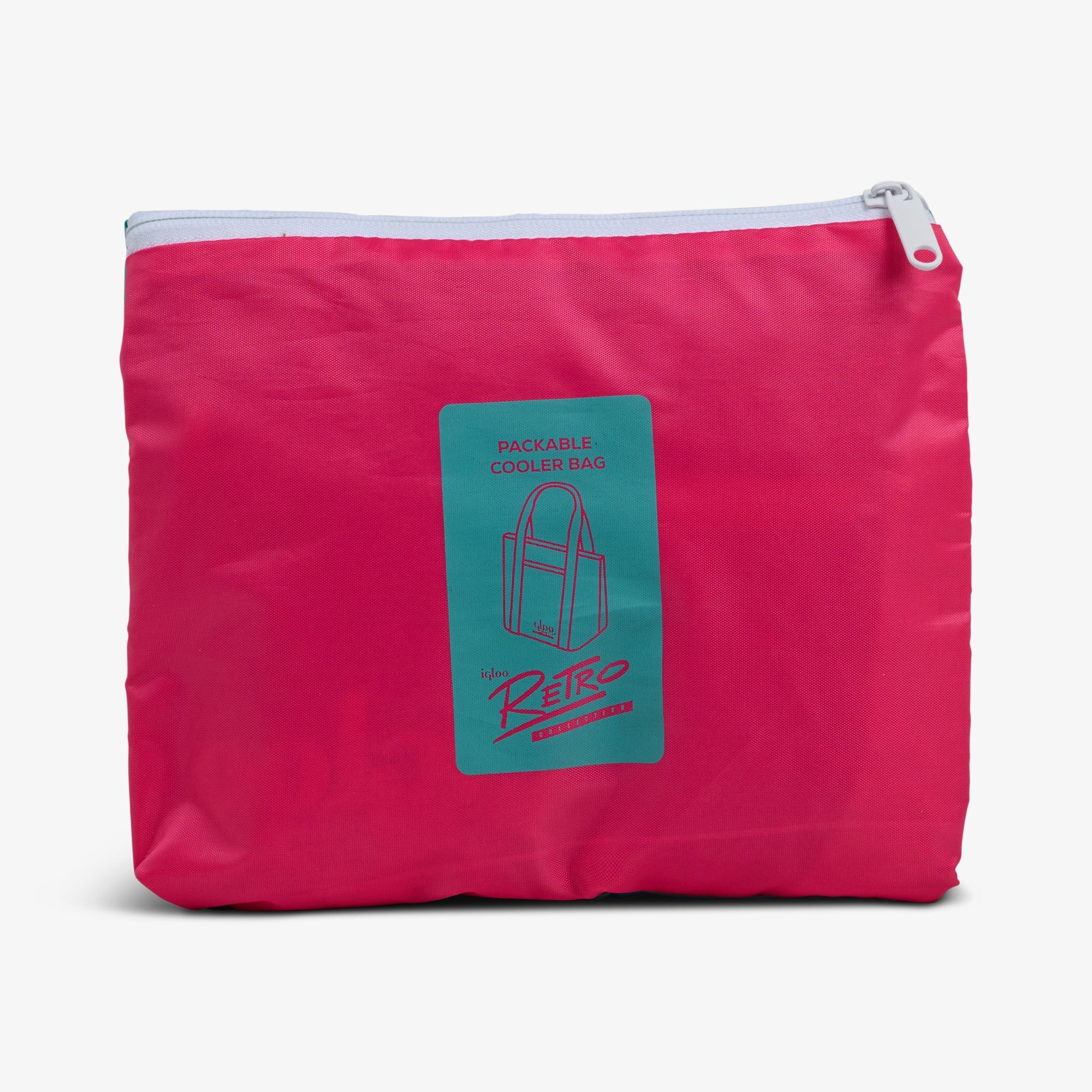 Retro Packable Puffer 20-Can Cooler Bag