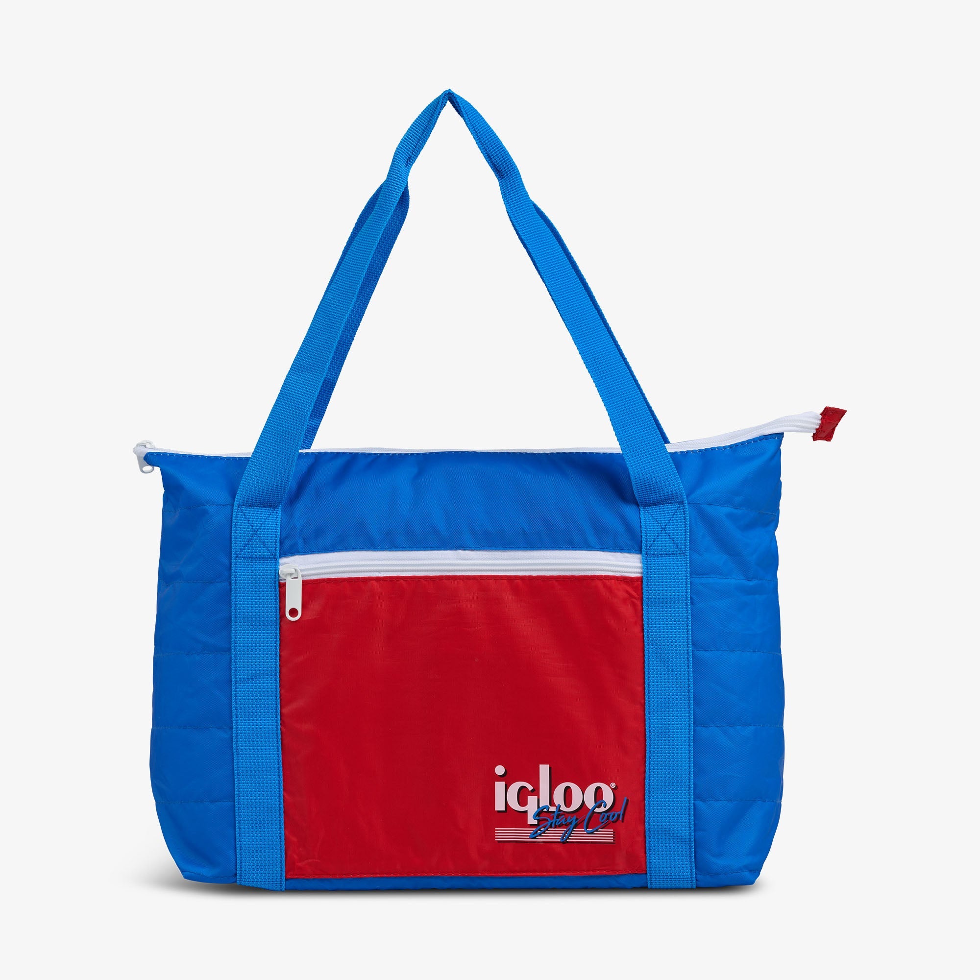 Retro Packable Puffer 20-Can Cooler Bag