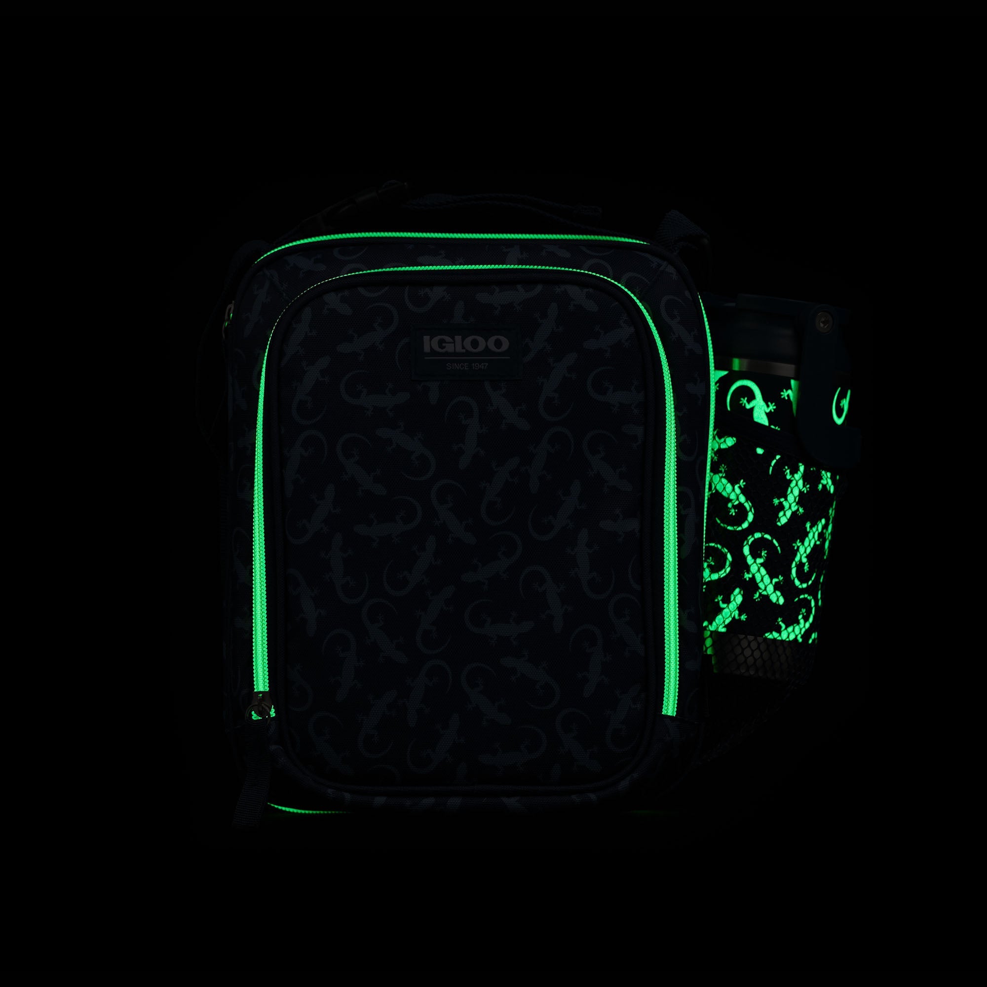 Kids Lunch Glow Vertical Cooler + Bento Box