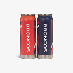 Denver Broncos Home & Away 16 Oz Can 2-Pack