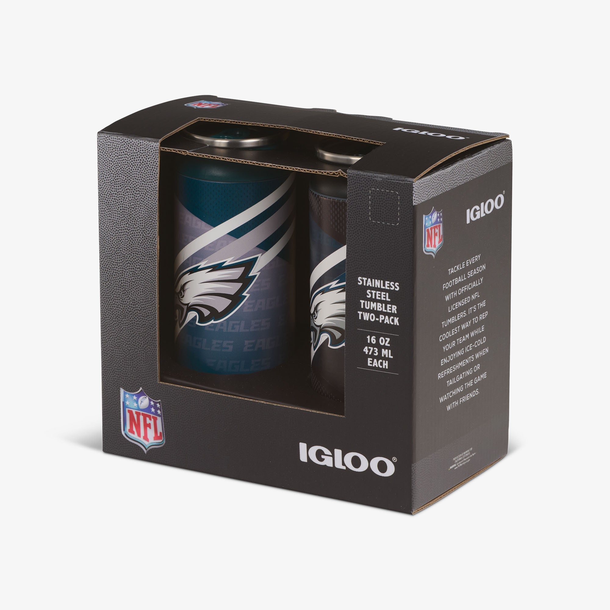 Philadelphia Eagles Home & Away 16 Oz Can 2-Pack