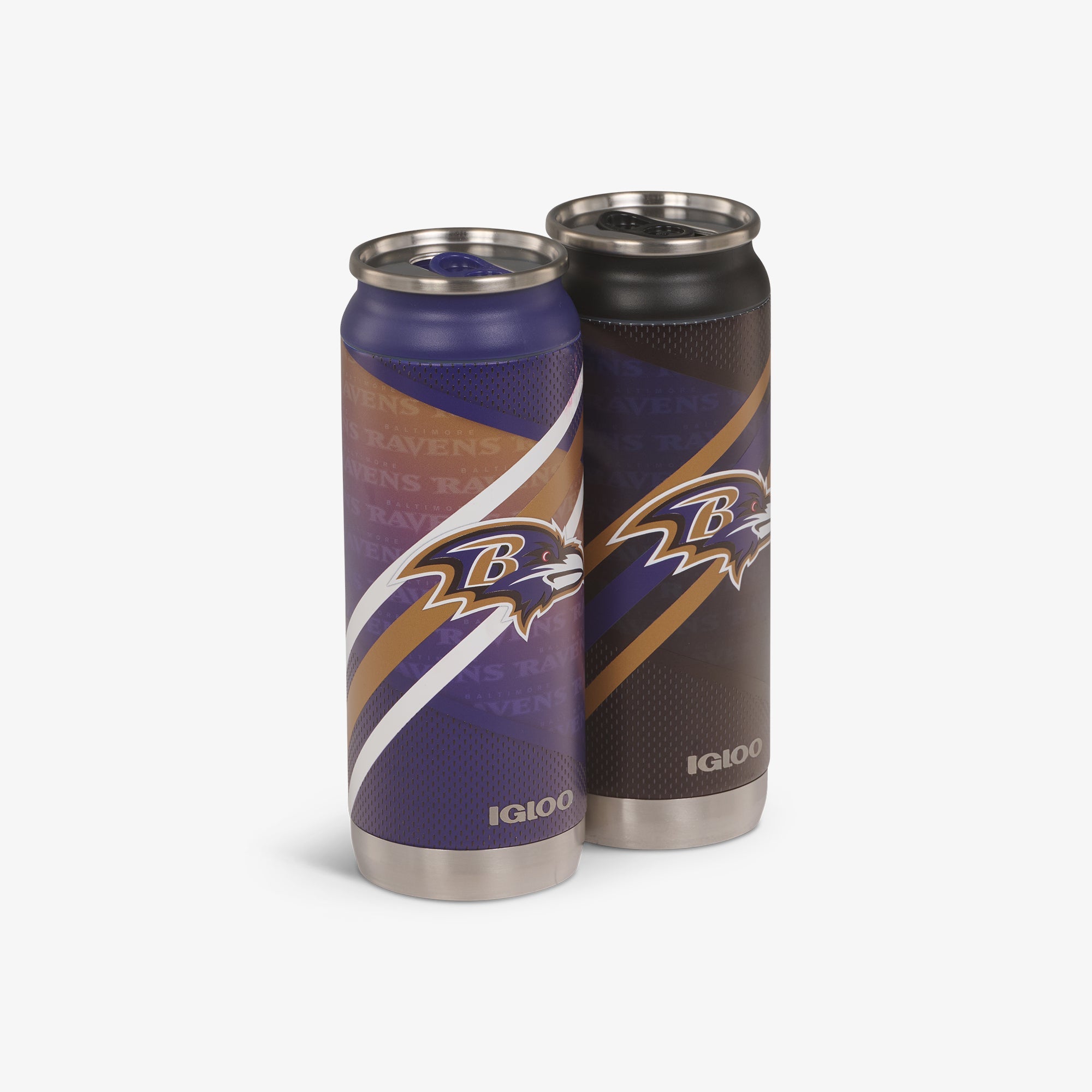 Baltimore Ravens Home & Away 16 Oz Can 2-Pack