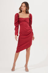 V-Neck Sheath Dress - This dress is ideal for a summer brunch. It lays emphasis on a stylish V-neck. Pair this dress with a belt and a pair of ankle strap heels.
