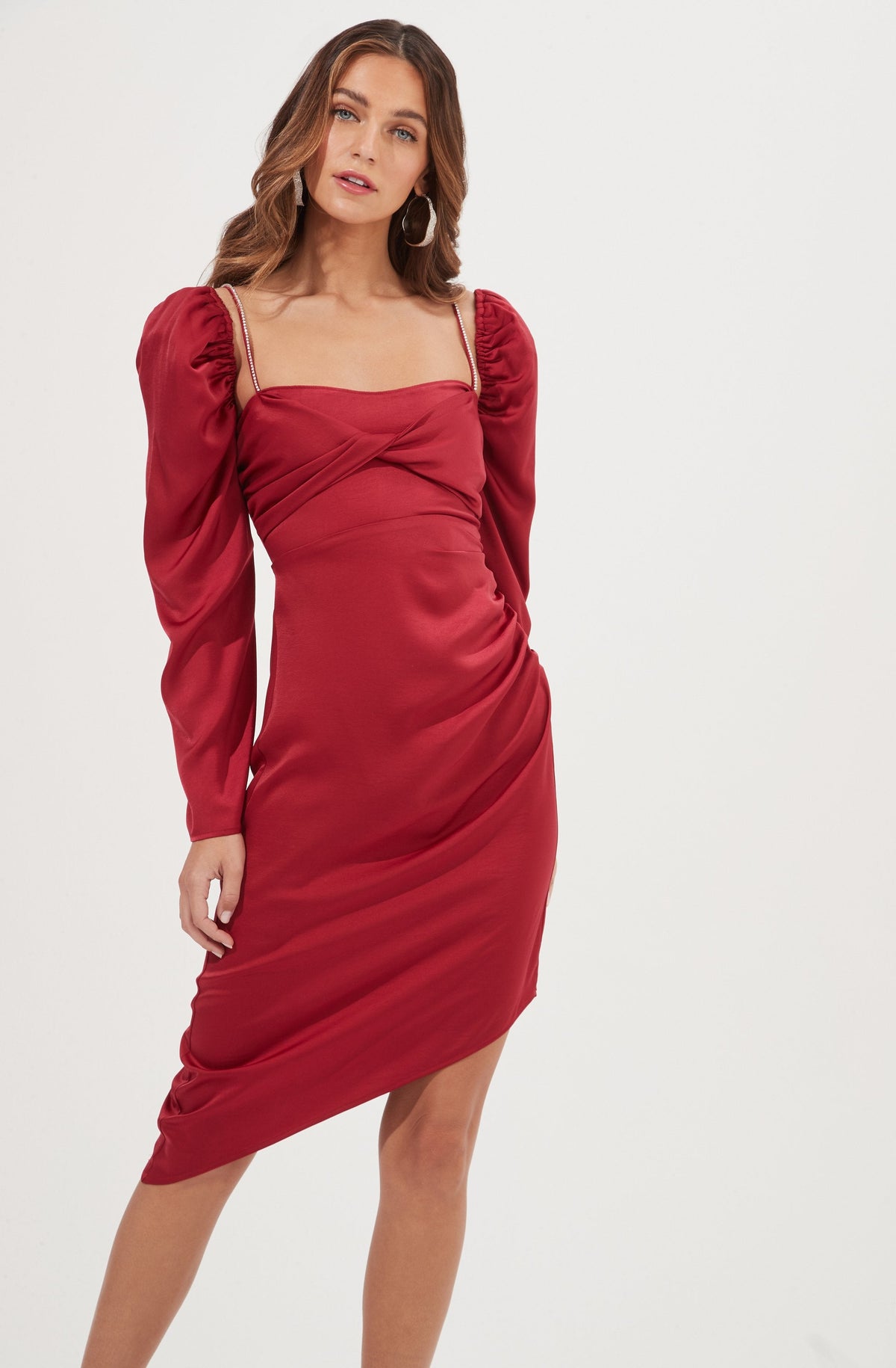 V-Neck Sheath Dress - This dress is ideal for a summer brunch. It lays emphasis on a stylish V-neck. Pair this dress with a belt and a pair of ankle strap heels.