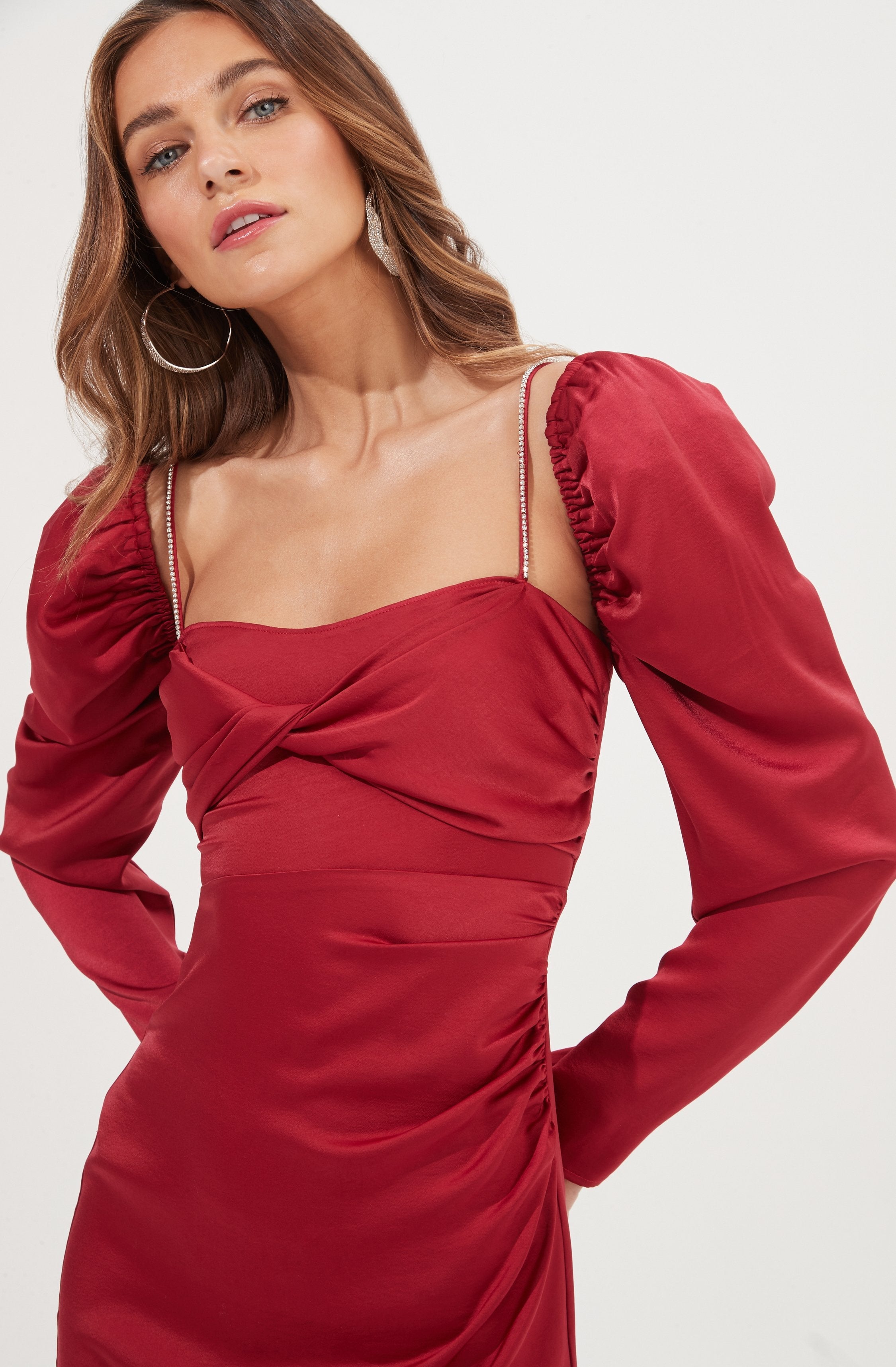 V-Neck Sheath Dress - This dress is ideal for a summer brunch. It lays emphasis on a stylish V-neck. Pair this dress with a belt and a pair of ankle strap heels.