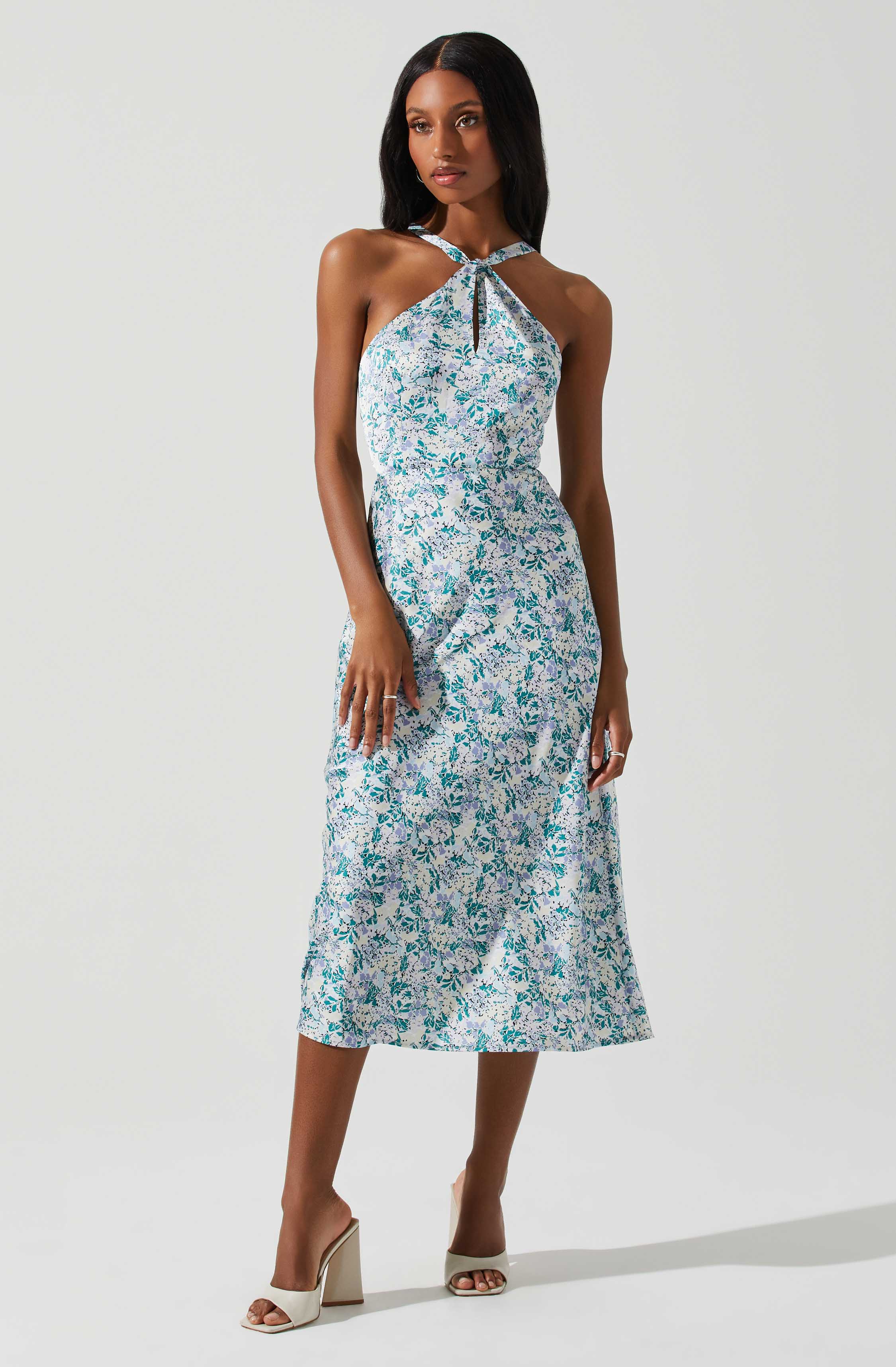 One Shoulder Flare Dress - Style your holiday ensemble with this charming dress. It emphasizes a one shoulder neckline that draws attention.