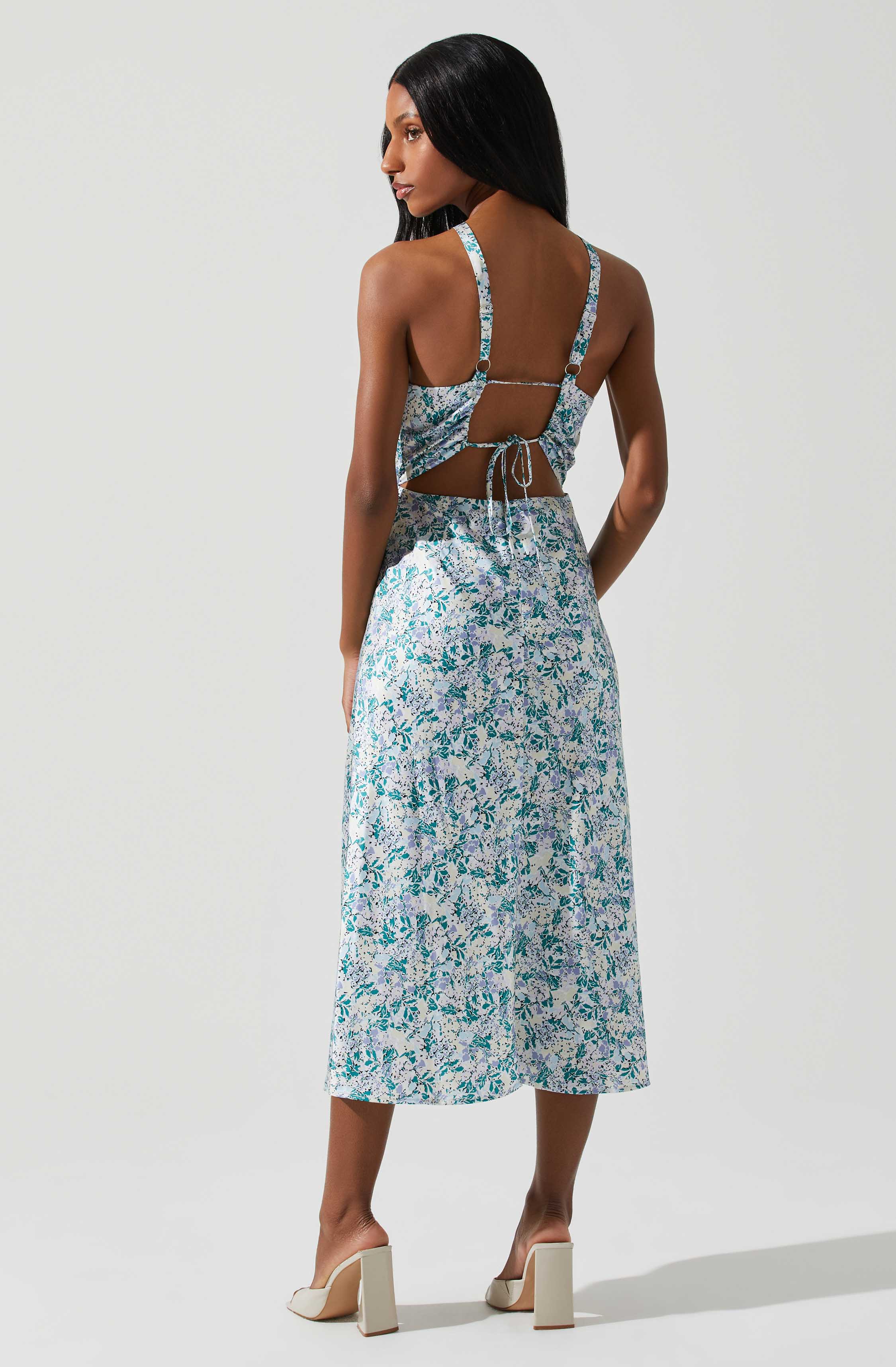 One Shoulder Flare Dress - Style your holiday ensemble with this charming dress. It emphasizes a one shoulder neckline that draws attention.