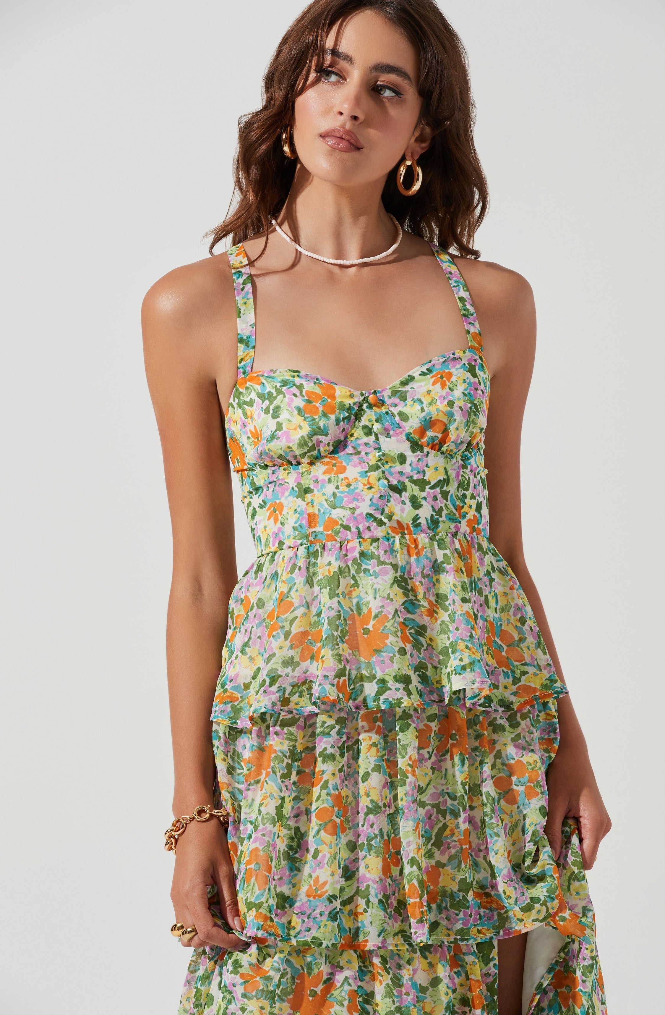 Sweetheart Neck Flare Dress - This dress is a cool option to pull off your holiday look. It lays emphasis on a sweetheart neckline that highlights its curves.