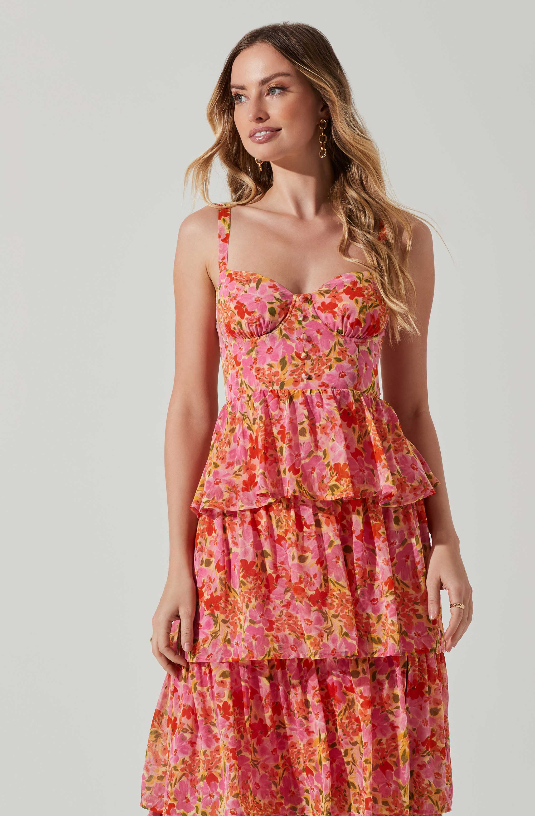 Sweetheart Neck Flare Dress - This dress is a cool option to pull off your holiday look. It emphasizes a sweetheart neckline that highlights its curves.