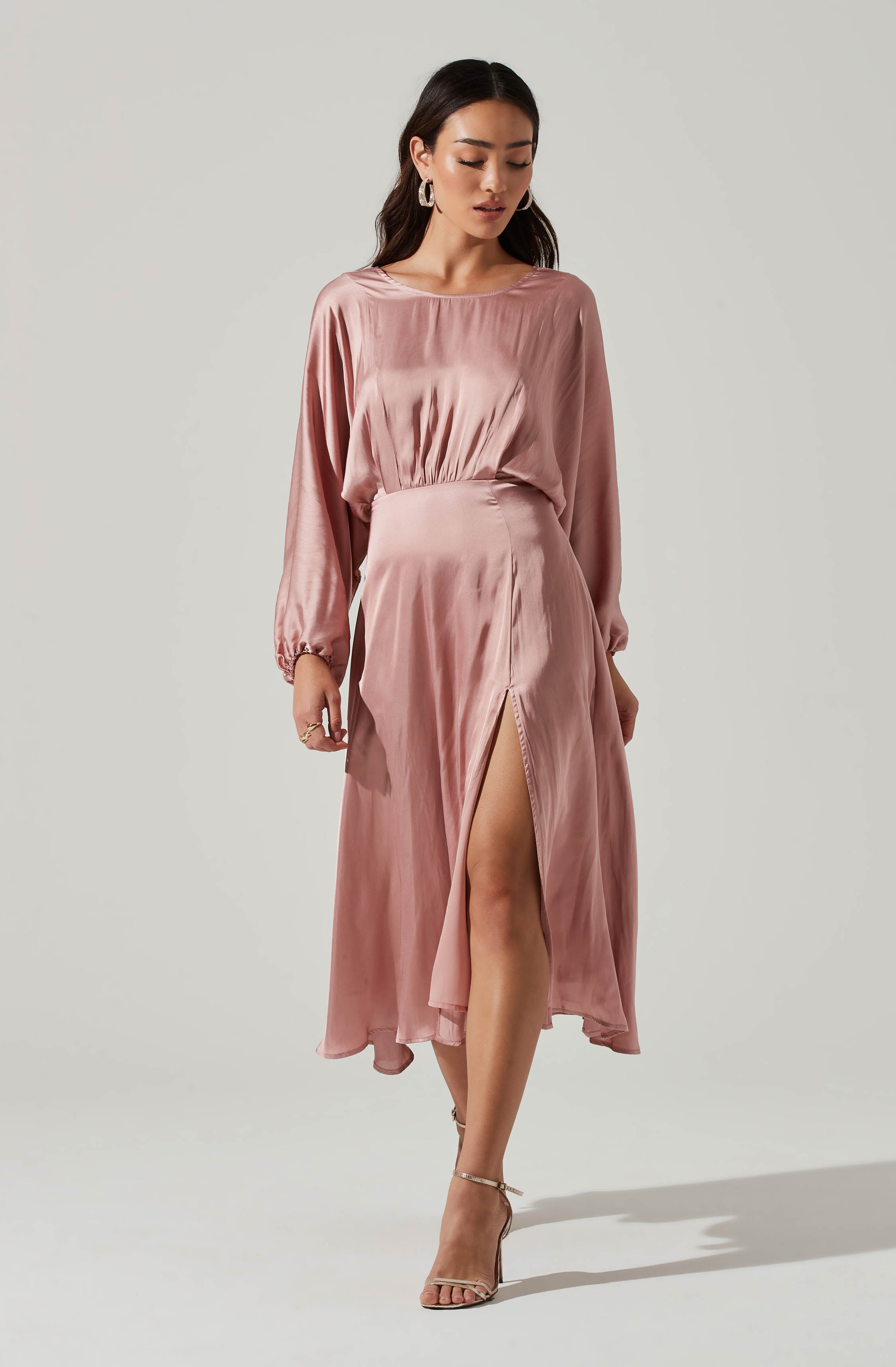 Brown Flare Dress - Brunch is all about dressing light without compromising on style, and this dress achieves both of those. It has a stylish V-neck.