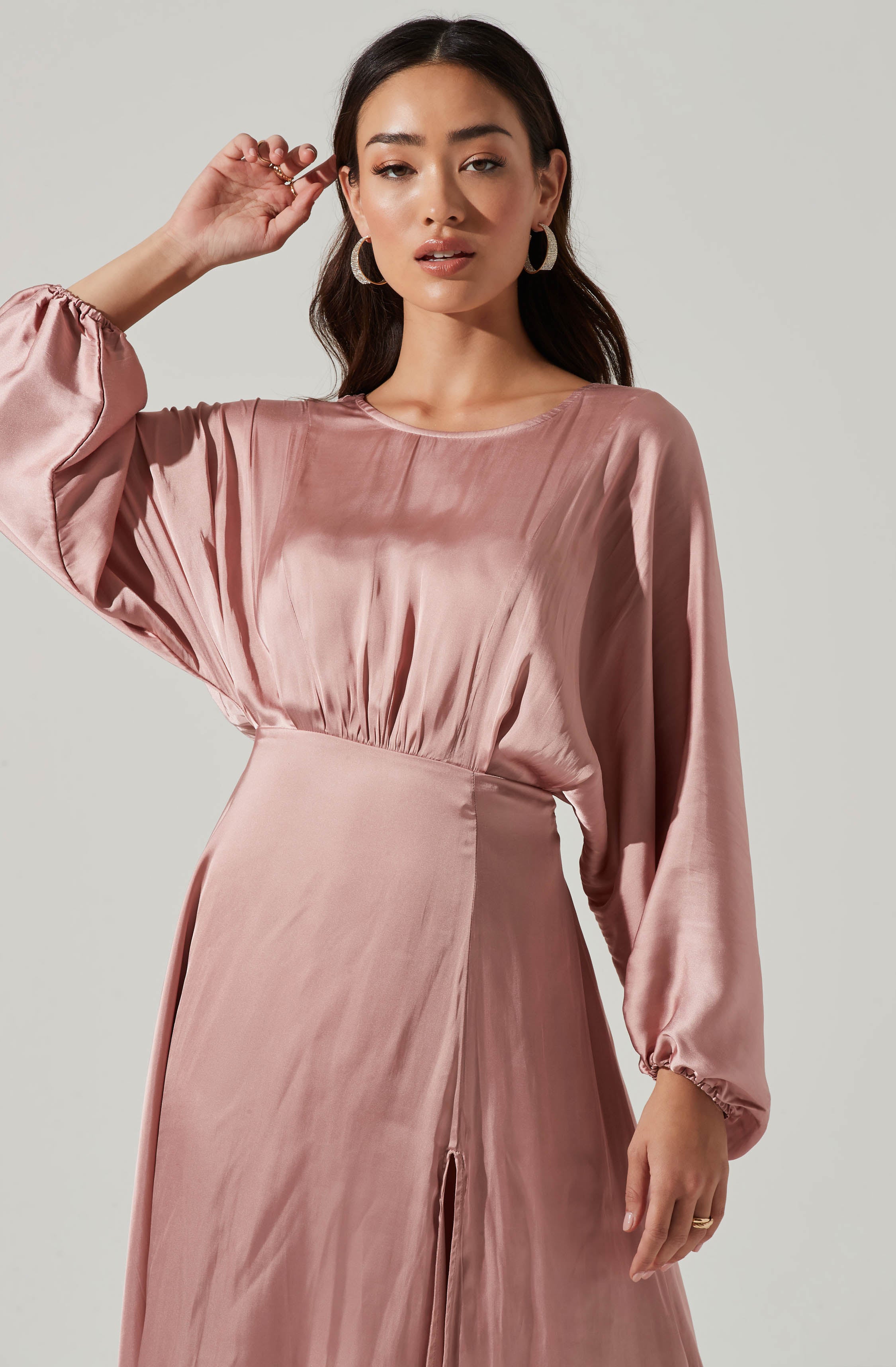 Brown Flare Dress - Brunch is all about dressing light without compromising on style, and this dress achieves both of those. It has a stylish V-neck.