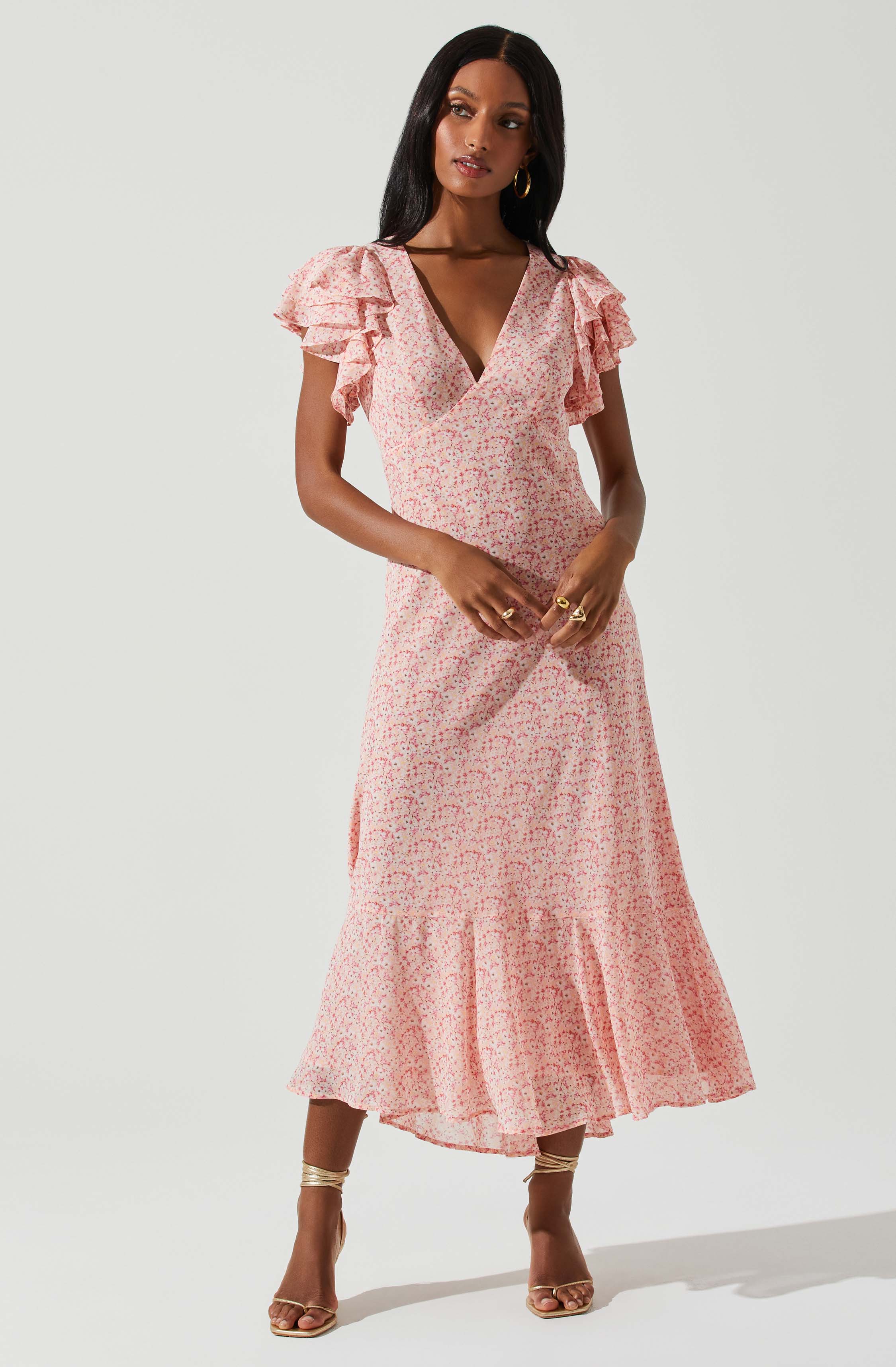 Shorts Sleeve A-Line Dress - This dress is bold, retro, and fashionable, making it a must-have. Complete a stunning look, with a pair of strappy heels and a leather jacket.