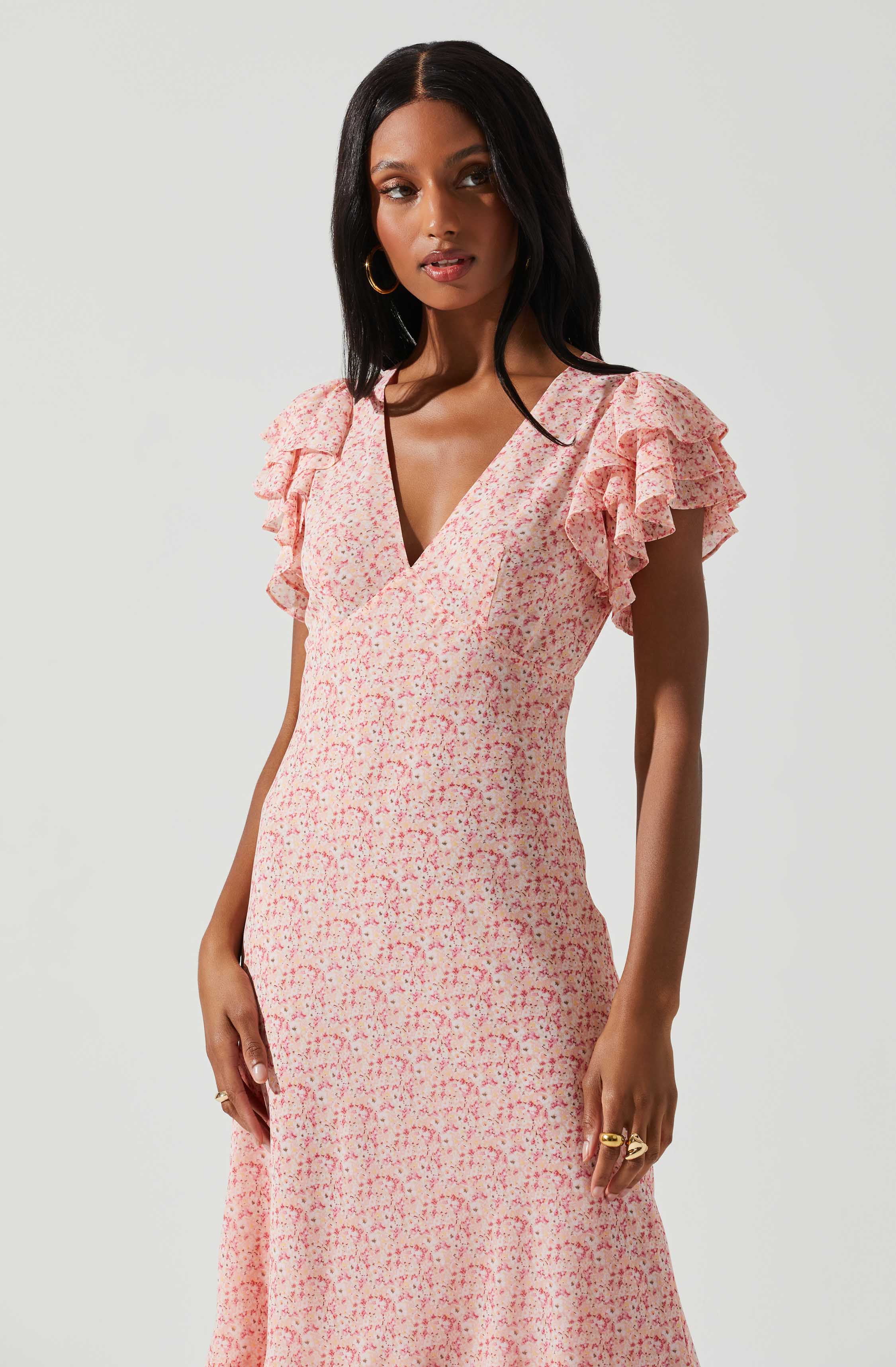 Shorts Sleeve A-Line Dress - This dress is bold, retro, and fashionable, making it a must-have. Complete a stunning look, with a pair of strappy heels and a leather jacket.