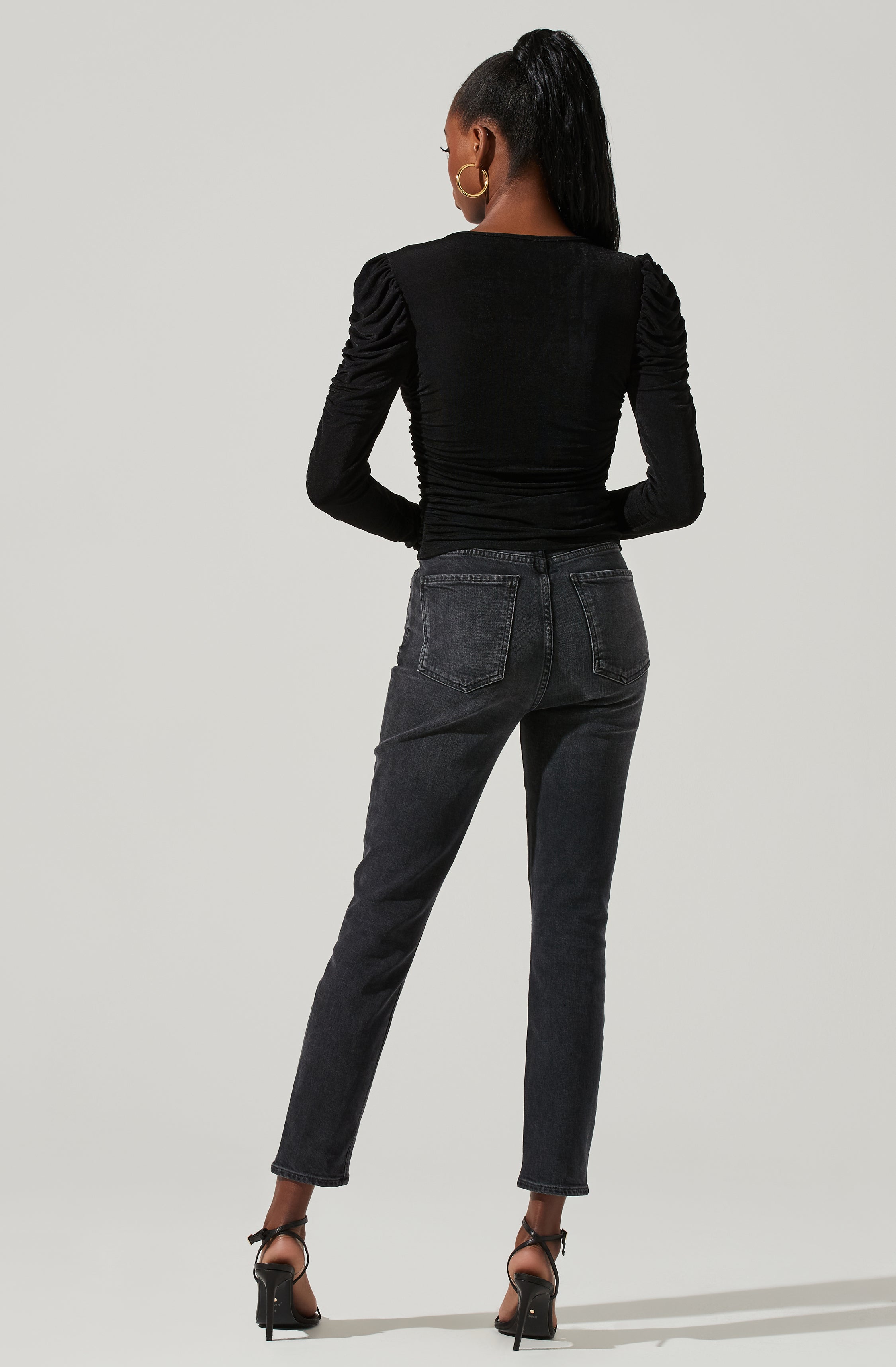Black V-Neck Blouse - This one offers style and comfort in spades. It showcases a V-neck that adds to its style. Pair it with culottes or distressed denim shorts.